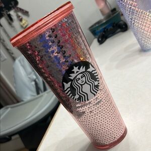 Starbucks Pink Sequin Tumbler